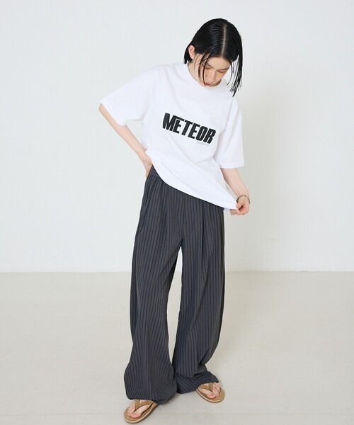 NOMINE(ノミネ)の「オリジナル 刺繍/プリントロゴ Tシャツ(Tシャツ/カットソー・レディース・ブラック系その他/ホワイト系その他2/ベージュ系その他/ホワイト系その他/ブラック系その他2/ベージュ系その他2・フリー)」の17枚目の写真