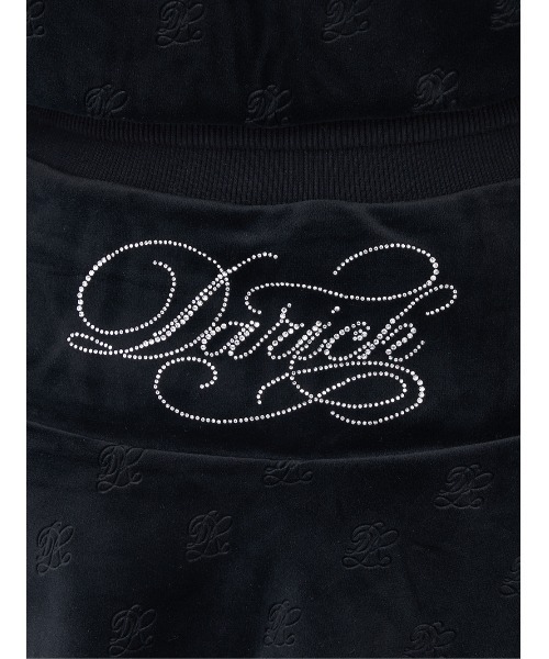 Darich（ダーリッチ）の「シグネチャーDRベロアミニスカート（スカート・レディース・ホワイト/ベビーピンク/サックスブルー/ブラック・FREE）」の18枚目の写真