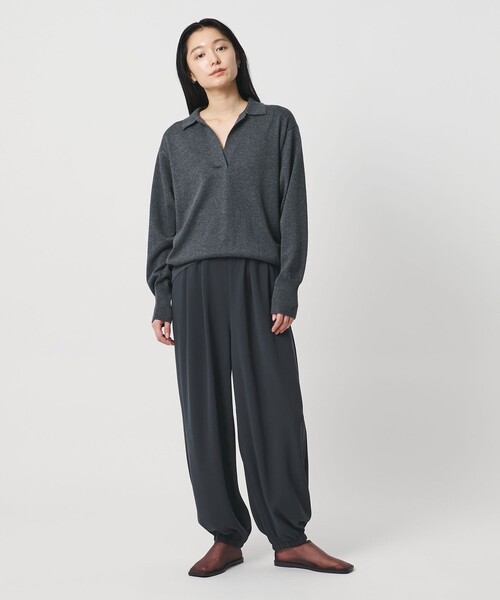 MARW UNITED ARROWS（マルゥ ユナイテッドアローズ）の「＜MARW UNITED ARROWS＞バルーン パンツ（その他パンツ・レディース・ネイビー/オフホワイト/ブラック・36/38）」の6枚目の写真