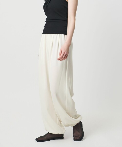 MARW UNITED ARROWS（マルゥ ユナイテッドアローズ）の「＜MARW UNITED ARROWS＞バルーン パンツ（その他パンツ・レディース・ネイビー/オフホワイト/ブラック・36/38）」の8枚目の写真