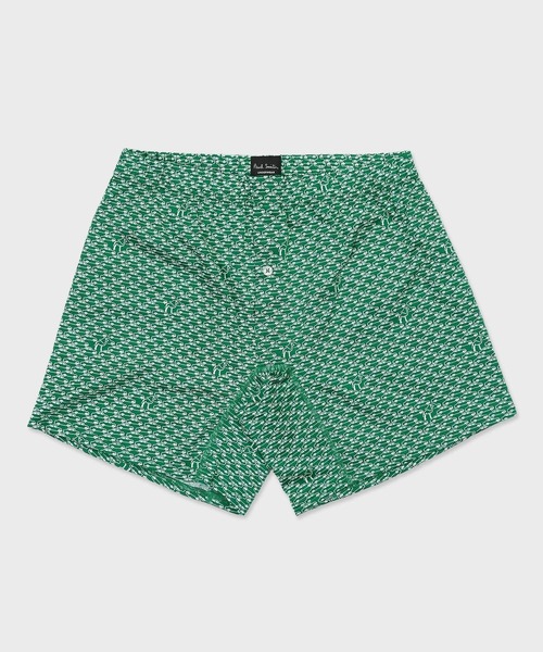 Paul Smith（ポールスミス）の「“Cars and Camels” ニットトランクス【853341 3265S】（トランクス・メンズ・サックスブルー/グリーン/ネイビー・MEDIUM/LARGE）」の2枚目の写真