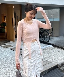 rienda（リエンダ）の「長袖カットソー（Tシャツ/カットソー）」