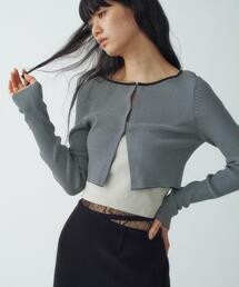 CODE A | 【Re】stretch hook cardigan(カーディガン/ボレロ)