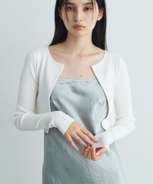 CODE A（コードエー）の「【Re】stretch hook cardigan（カーディガン/ボレロ）」