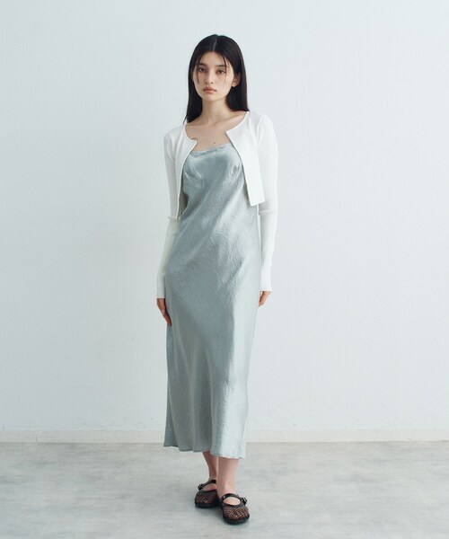 CODE A（コードエー）の「【Re】stretch hook cardigan（カーディガン/ボレロ・レディース・ブラック/ホワイト/ブラック系2・00）」の15枚目の写真