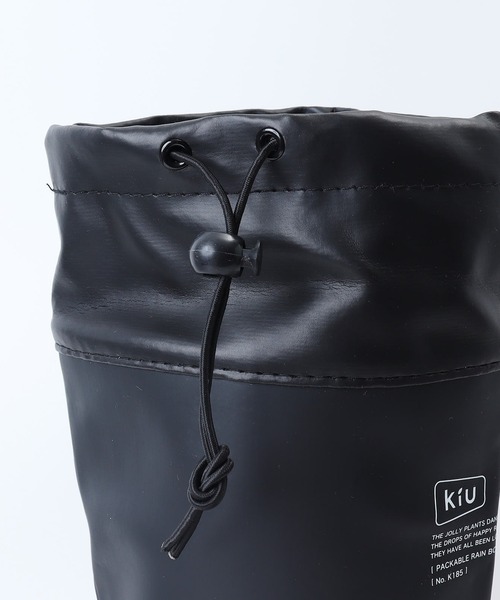 KiU(キウ)の「KiU キウ パッカブルレインブーツ 2ND(レインシューズ・レディース・ブラック・S/L/XL/3L)」の6枚目の写真
