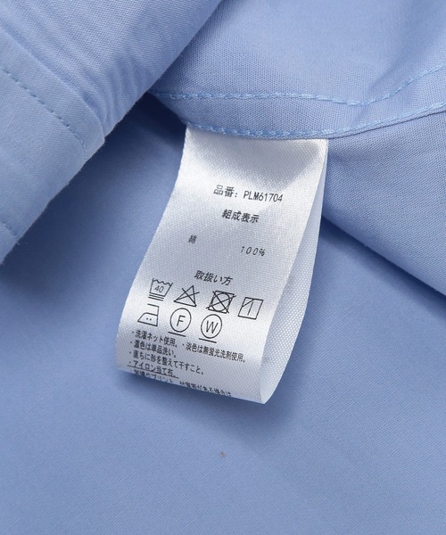 U.S. POLO ASSN.（ユーエスポロアッスン）の「U.S. POLO ASSN. (ユーエスポロアッスン) オーバーサイズ 半袖 シャツ ワンポイント ロゴ 刺繍 綿100% 無地 カジュアルシャツ（シャツ/ブラウス・メンズ・ネイビー/ブラック/ホワイト/サックスブルー・LL/L/M）」の19枚目の写真