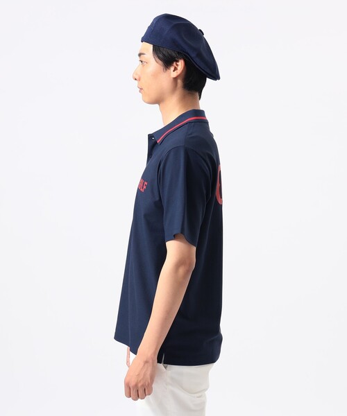 BEAMS GOLF(ビームスゴルフ)の「ORANGE LABEL / リブライン ロゴポロシャツ(UVカット)(ポロシャツ・メンズ・ブラック/ネイビー/ホワイト・M/S/XL/L)」の10枚目の写真