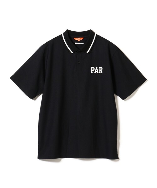 BEAMS GOLF(ビームスゴルフ)の「ORANGE LABEL / リブライン ロゴポロシャツ(UVカット)(ポロシャツ・メンズ・ブラック/ネイビー/ホワイト・M/S/XL/L)」の14枚目の写真
