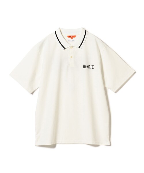 BEAMS GOLF(ビームスゴルフ)の「ORANGE LABEL / リブライン ロゴポロシャツ(UVカット)(ポロシャツ・メンズ・ブラック/ネイビー/ホワイト・M/S/XL/L)」の15枚目の写真