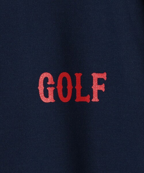 BEAMS GOLF(ビームスゴルフ)の「ORANGE LABEL / リブライン ロゴポロシャツ(UVカット)(ポロシャツ・メンズ・ブラック/ネイビー/ホワイト・M/S/XL/L)」の21枚目の写真