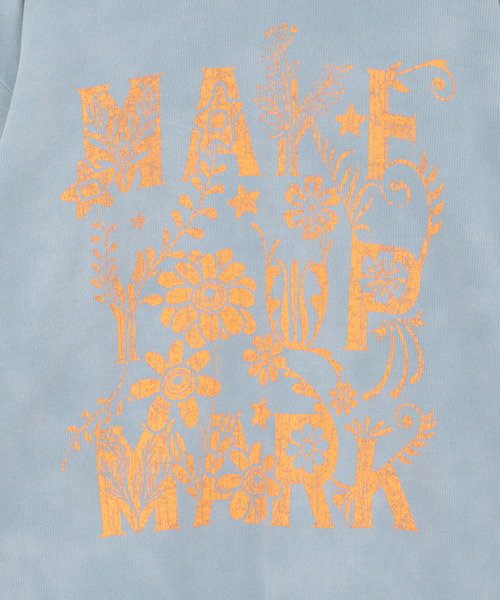 CONVERSE TOKYO（コンバーストウキョウ）の「PIGMENT DYED BACK PRINT SWEAT（スウェット・レディース・サックスブルー/ブラック/ホワイト・MEDIUM/SMALL）」の21枚目の写真