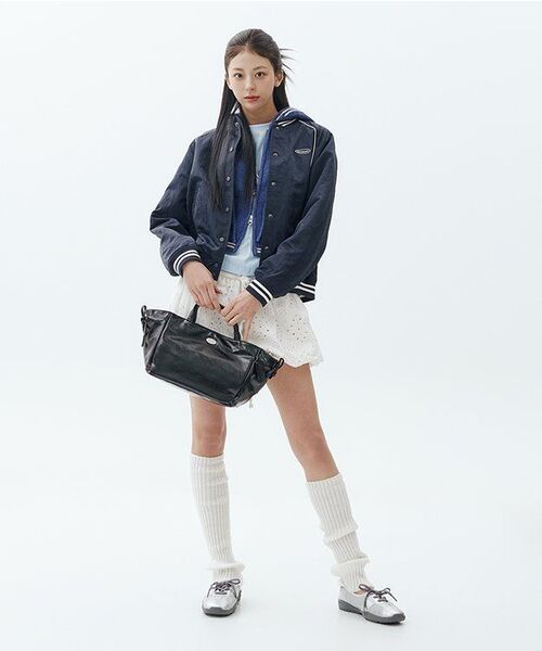 COVERNAT WOMAN(カバーナットウーマン)の「ウィメンズバスティジャケット ネイビー(スタジャン・レディース・その他・WS/WM)」の11枚目の写真