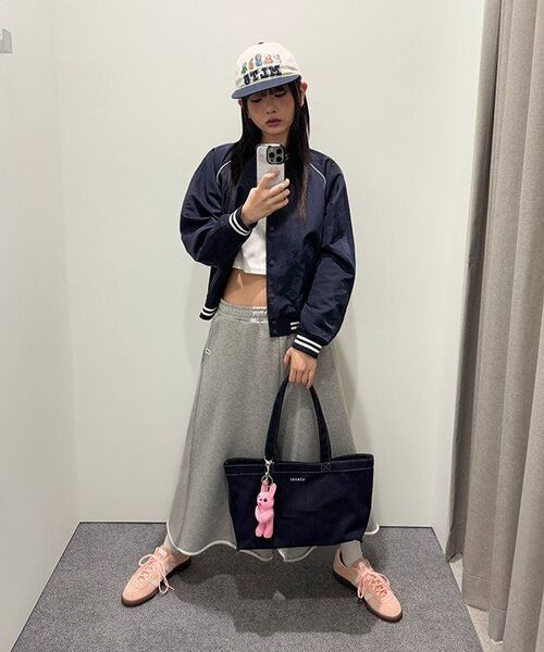 COVERNAT WOMAN(カバーナットウーマン)の「ウィメンズバスティジャケット ネイビー(スタジャン・レディース・その他・WS/WM)」の12枚目の写真