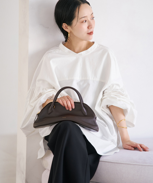 plage(プラージュ)の「《一部店舗・WEB限定追加》オックスボリュームブラウス(シャツ/ブラウス・レディース・ホワイト/スカイブルー/ブラック・FREE)」の16枚目の写真