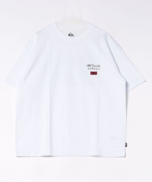 Quiksilver(クイックシルバー)の「QUIKSILVER メンズ BW MERCURY BOX ST 半袖コットンTシャツ ルーズフィット <MERCURY COLLECTION>【2026年春夏モデル】(Tシャツ/カットソー・メンズ・ブラック/ホワイト/ブラック系その他・X-LARGE/MEDIUM/LARGE)」の2枚目の写真