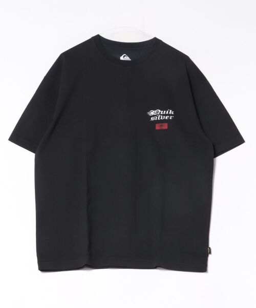 Quiksilver(クイックシルバー)の「QUIKSILVER メンズ BW MERCURY BOX ST 半袖コットンTシャツ ルーズフィット <MERCURY COLLECTION>【2026年春夏モデル】(Tシャツ/カットソー・メンズ・ブラック/ホワイト/ブラック系その他・X-LARGE/MEDIUM/LARGE)」の1枚目の写真