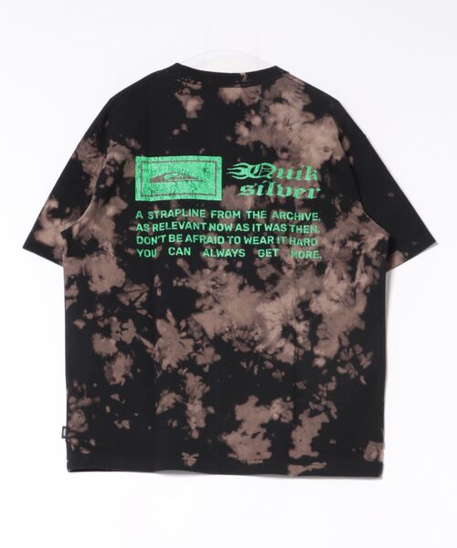 Quiksilver(クイックシルバー)の「QUIKSILVER メンズ BW MERCURY BOX ST 半袖コットンTシャツ ルーズフィット <MERCURY COLLECTION>【2026年春夏モデル】(Tシャツ/カットソー・メンズ・ブラック/ホワイト/ブラック系その他・X-LARGE/MEDIUM/LARGE)」の4枚目の写真