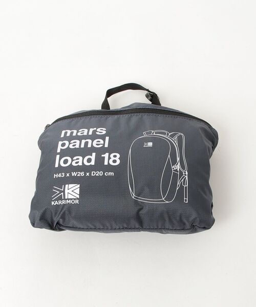 karrimor（カリマー）の「mars panel load 18（バックパック/リュック・メンズ・ネイビー/ミント/ライトグレー系/ブラック・FREE）」の8枚目の写真