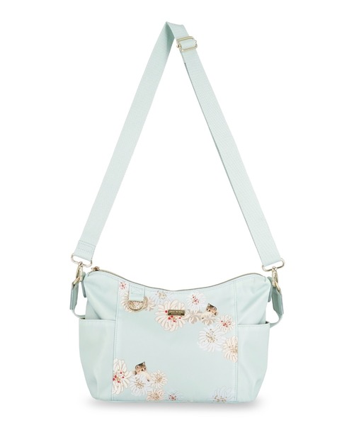 PAUL & JOE ACCESSOIRES（ポールアンドジョーアクセソワ）の「ポール ＆ ジョー アクセソワ ショルダーバッグ <クリザンテーム&ヌネット>（トートバッグ・レディース・ピンク/ミント/ネイビー・FREE）」の10枚目の写真