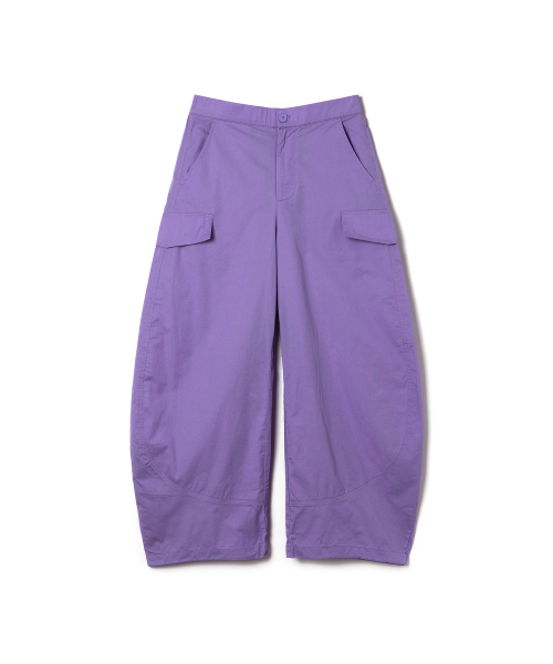 STUDIO&PARC(スタジオアンドパルク)の「Cargo Cutline Pants_Purple(スウェットパンツ・レディース・パープル・FREE)」の6枚目の写真
