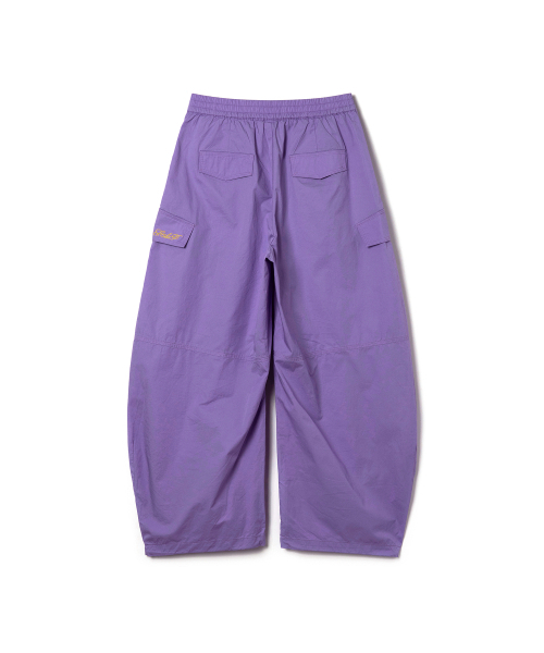 STUDIO&PARC(スタジオアンドパルク)の「Cargo Cutline Pants_Purple(スウェットパンツ・レディース・パープル・FREE)」の7枚目の写真