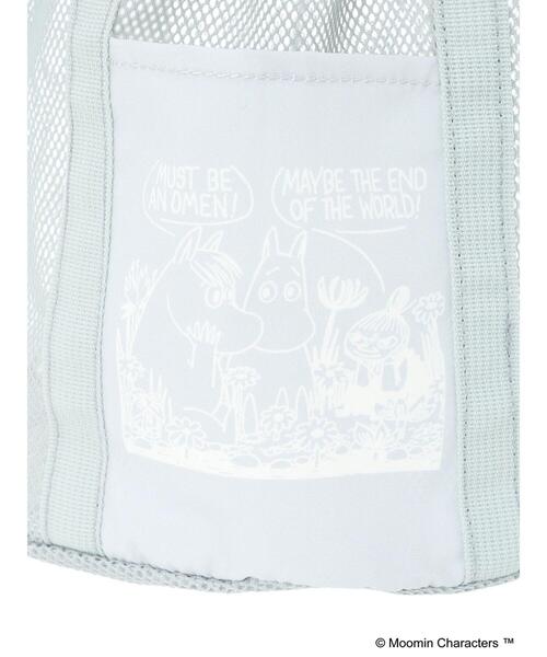 Samansa Mos2(サマンサ モスモス)の「【MOOMIN×Samansa Mos2】メッシュバッグ(ハンドバッグ・レディース・キナリ/グレー・F)」の9枚目の写真