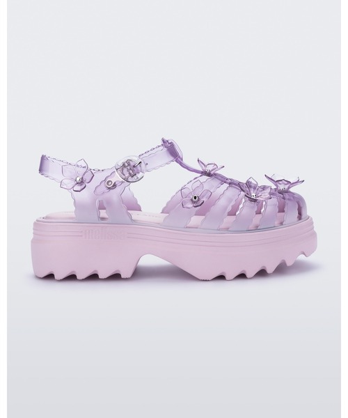 melissa(メリッサ)の「MELISSA POSSESSION PLATFORM SAKURA +SUSANFANG AD(サンダル・レディース・ピンク/ホワイト/ブラック/ブルー・38/37/39/35-36)」の5枚目の写真