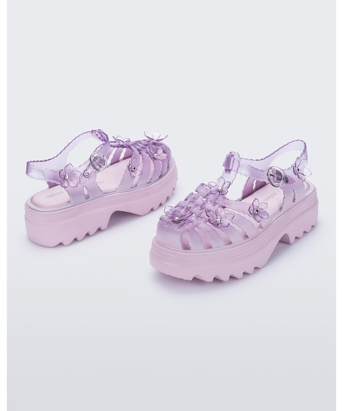 melissa(メリッサ)の「MELISSA POSSESSION PLATFORM SAKURA +SUSANFANG AD(サンダル・レディース・ピンク/ホワイト/ブラック/ブルー・38/37/39/35-36)」の6枚目の写真