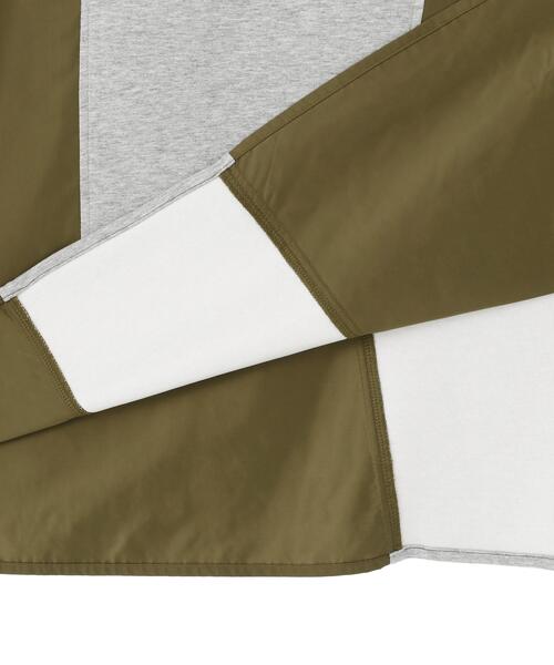 Risley（リズレー）の「Risley/リズレー/レイヤードワンピース（ワンピース・レディース・グレー/ホワイト・F）」の4枚目の写真