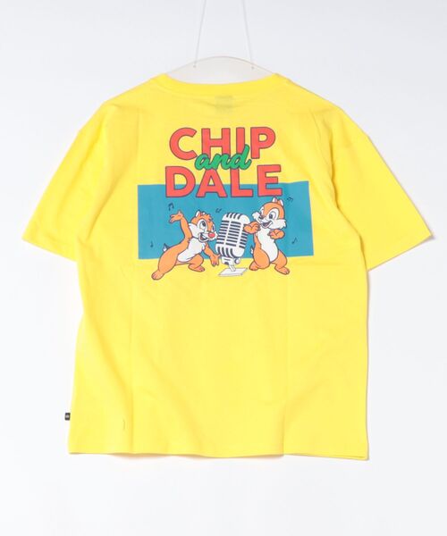 Disney（ディズニー）の「親子お揃い ディズニー バックキャラクターTシャツ 1489A（Tシャツ/カットソー・レディース・ロイヤルブルー/パープル/チェリーピンク/ライトイエロー/ライトブルー・ユニセックスS/ユニセックスM/ユニセックスL/ユニセックスXL）」の7枚目の写真