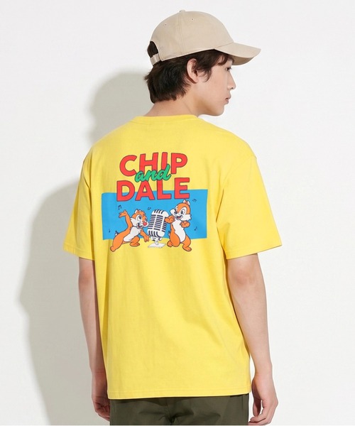 セール】親子お揃い ディズニー バックキャラクターTシャツ 1489A（T