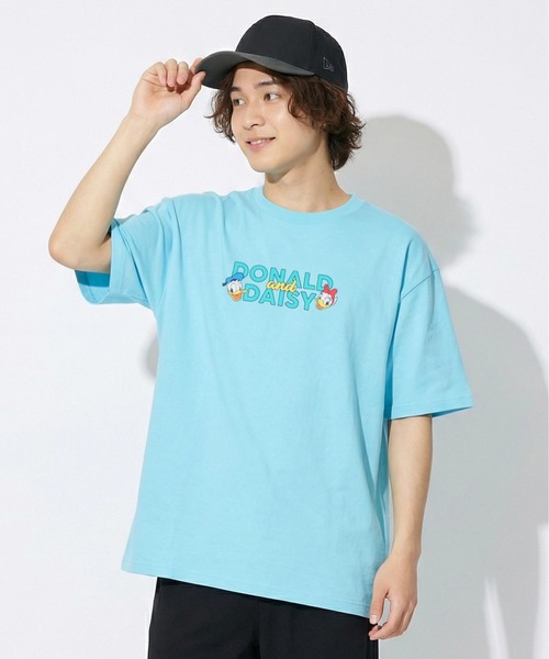 Disney（ディズニー）の「親子お揃い ディズニー バックキャラクターTシャツ 1489A（Tシャツ/カットソー・レディース・ロイヤルブルー/パープル/チェリーピンク/ライトイエロー/ライトブルー・ユニセックスS/ユニセックスM/ユニセックスL/ユニセックスXL）」の20枚目の写真