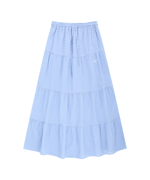 LAZYZ(レイジジ)の「Lazy Cancan Shirring Skirt (4color)(スカート・レディース・ネイビー/スカイブルー/ホワイト/ブラック・FREE)」の15枚目の写真