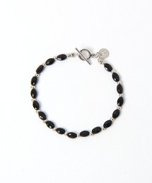 niko and...（ニコアンド）の「バイカラービーズブレスレット（ブレスレット）」