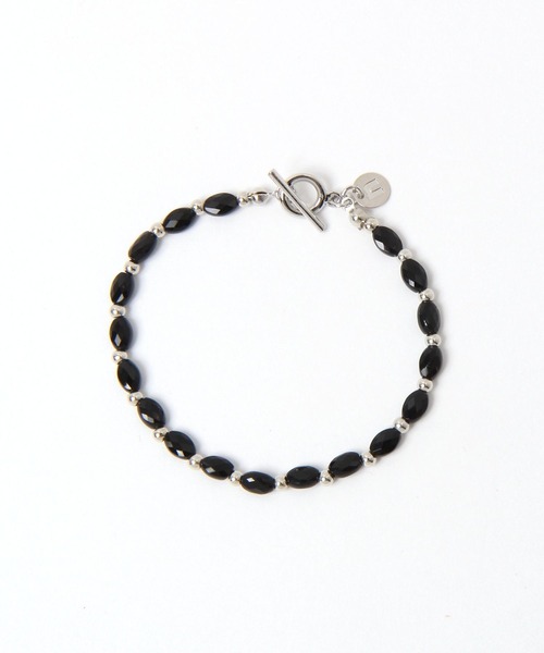 niko and...(ニコアンド)の「バイカラービーズブレスレット(ブレスレット・レディース・グリーン/ホワイト/ブラック・0)」の2枚目の写真