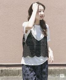 ITEMS URBANRESEARCH | ニットビスチェTシャツセット(Tシャツ/カットソー)