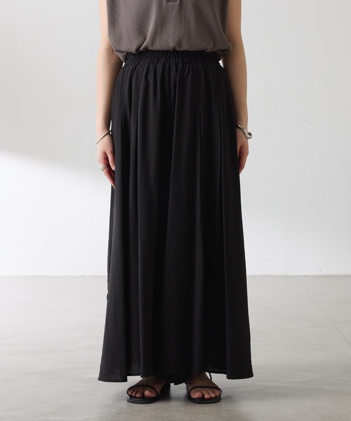 COLLAGE GALLARDAGALANTE(コラージュガリャルダガランテ)の「リラックススカーチョ/WEB限定カラー展開(その他パンツ・レディース・オレンジ/ブラウン/アイボリー/ブラック・FREE)」の7枚目の写真