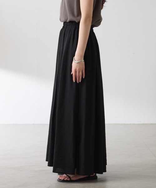 COLLAGE GALLARDAGALANTE(コラージュガリャルダガランテ)の「リラックススカーチョ/WEB限定カラー展開(その他パンツ・レディース・オレンジ/ブラウン/アイボリー/ブラック・FREE)」の8枚目の写真