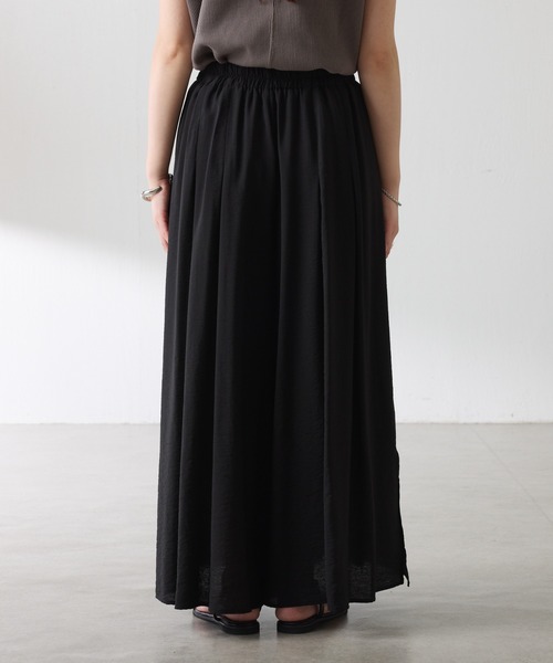 COLLAGE GALLARDAGALANTE(コラージュガリャルダガランテ)の「リラックススカーチョ/WEB限定カラー展開(その他パンツ・レディース・オレンジ/ブラウン/アイボリー/ブラック・FREE)」の9枚目の写真