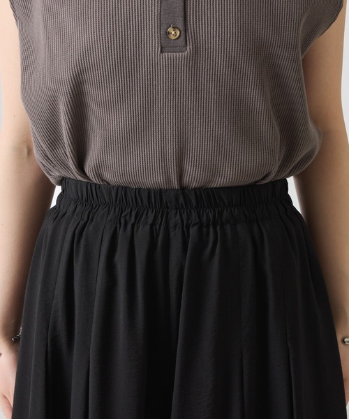 COLLAGE GALLARDAGALANTE(コラージュガリャルダガランテ)の「リラックススカーチョ/WEB限定カラー展開(その他パンツ・レディース・オレンジ/ブラウン/アイボリー/ブラック・FREE)」の10枚目の写真