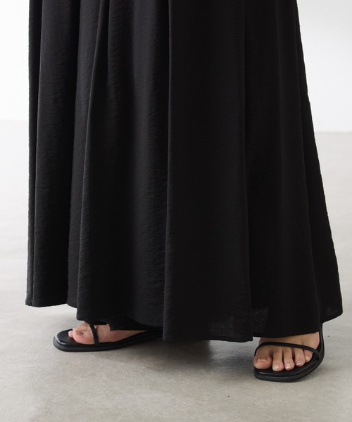 COLLAGE GALLARDAGALANTE(コラージュガリャルダガランテ)の「リラックススカーチョ/WEB限定カラー展開(その他パンツ・レディース・オレンジ/ブラウン/アイボリー/ブラック・FREE)」の11枚目の写真