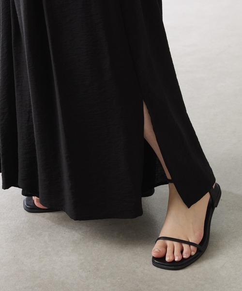 COLLAGE GALLARDAGALANTE(コラージュガリャルダガランテ)の「リラックススカーチョ/WEB限定カラー展開(その他パンツ・レディース・オレンジ/ブラウン/アイボリー/ブラック・FREE)」の13枚目の写真