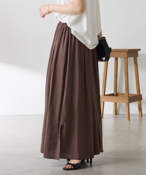 COLLAGE GALLARDAGALANTE(コラージュガリャルダガランテ)の「リラックススカーチョ/WEB限定カラー展開(その他パンツ・レディース・オレンジ/ブラウン/アイボリー/ブラック・FREE)」の15枚目の写真