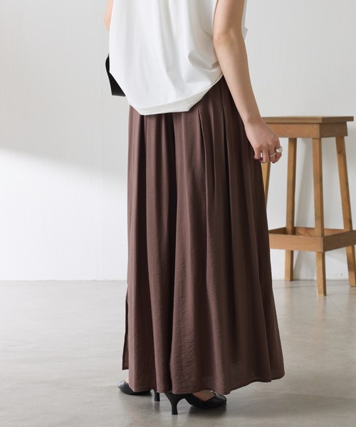 COLLAGE GALLARDAGALANTE(コラージュガリャルダガランテ)の「リラックススカーチョ/WEB限定カラー展開(その他パンツ・レディース・オレンジ/ブラウン/アイボリー/ブラック・FREE)」の17枚目の写真