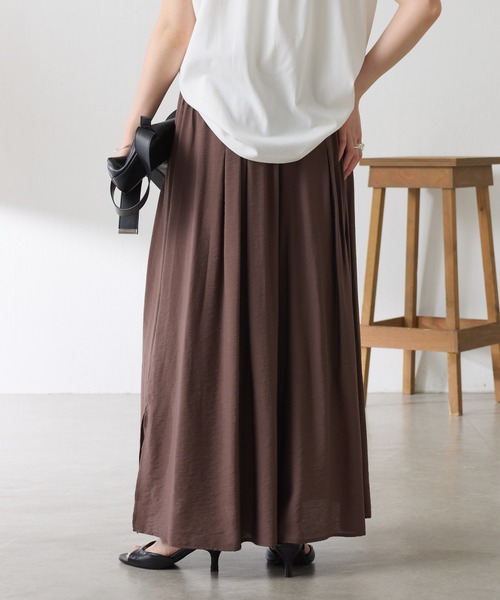 COLLAGE GALLARDAGALANTE(コラージュガリャルダガランテ)の「リラックススカーチョ/WEB限定カラー展開(その他パンツ・レディース・オレンジ/ブラウン/アイボリー/ブラック・FREE)」の19枚目の写真