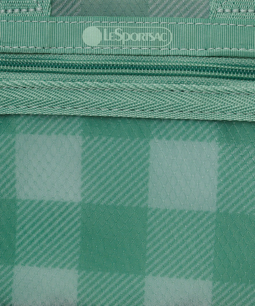 LeSportsac(レスポートサック)の「SHEER ROUND SM SATCHEL グリーンフィールドギンガムシアー(ショルダーバッグ・レディース・グリーン・FREE)」の10枚目の写真