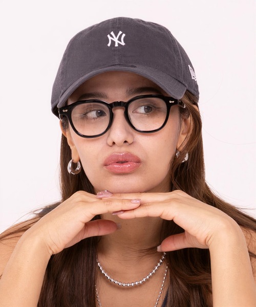 NEW ERA(ニューエラ)の「【NEW ERA/ニューエラ】9TWENTY MLB NY YANKEES MINI LOGO CAP ニューヨークヤンキース キャップ 帽子 ユニセックス(キャップ・レディース・ネイビー/チャコールグレー/ブラック/ライトベージュ・FREE)」の20枚目の写真