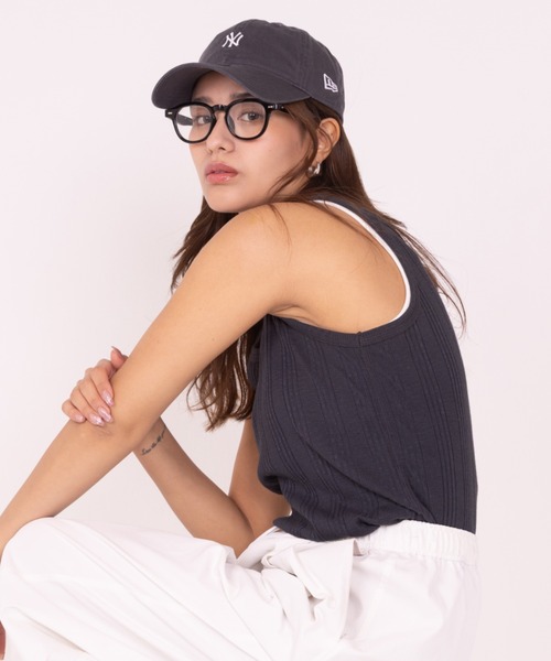 NEW ERA(ニューエラ)の「【NEW ERA/ニューエラ】9TWENTY MLB NY YANKEES MINI LOGO CAP ニューヨークヤンキース キャップ 帽子 ユニセックス(キャップ・レディース・ネイビー/チャコールグレー/ブラック/ライトベージュ・FREE)」の21枚目の写真