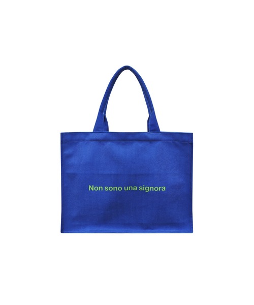Moi Toi Soi(モワトワソワ)の「Blue Signora Medium Tote Series(トートバッグ・レディース・インディゴブルー・ONE SIZE)」の7枚目の写真